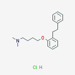 N,N-dimethyl-4-[2-(2-phenylethyl)phenoxy]butan-1-amine hydrochloride