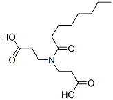 N-(2-carboxyethyl)-N-(1-oxooctyl)-beta-alanine
