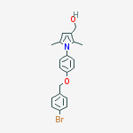 1-[4-[(4-BROMOPHENYL)METHOXY]PHENYL]-2,5-DIMETHYL-1H-PYRROLE-3-METHANOL