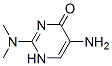 4(3H)-Pyrimidinone,5-amino-2-(dimethylamino)-