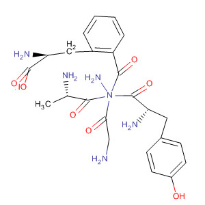 L-Phenylalanine, N-[N-(N-L-tyrosyl-D-alanyl)glycyl]-, hydrazide