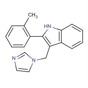 1H-Indole, 3-(1H-imidazol-1-ylmethyl)-2-(2-methylphenyl)-
