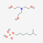 ETHANOL,2,2',2'-NITRILOTRIS-,COMPD. WITH ISOOCTYL PHOSPHONATE