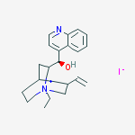 (r)-(5-ethenyl-1-ethyl-1-azoniabicyclo[2.2.2]octan-2-yl)-quinolin-4-ylmethanol;iodide