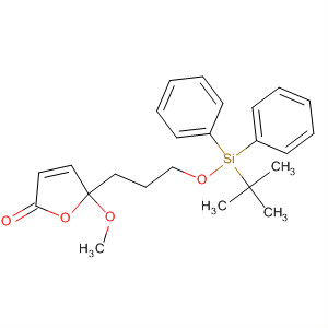 2(5H)-Furanone,5-[3-[[(1,1-dimethylethyl)diphenylsilyl]oxy]propyl]-5-methoxy-