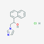 2-(1H-imidazol-1-yl)-1-naphthalen-1-ylethanol hydrochloride