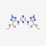 ETHYL 5-[[6-[(5-ETHOXYCARBONYL-2H-TRIAZOL-4-YL)AMINO]PYRAZIN-2-YL]AMINO]-2H-TRIAZOLE-4-CARBOXYLATE