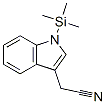 1H-Indole-3-acetonitrile, 1-(trimethylsilyl)-