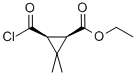 CIS-3-(CHLOROCARBONYL)-2,2-DIMETHYL-CYCLOPROPANECARBOXYLIC ACID ETHYL ESTER