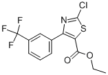 2-CHLORO-4-[3-(TRIFLUOROMETHYL)PHENYL]-5-THIAZOLECARBOXYLIC ACID ETHYL ESTER