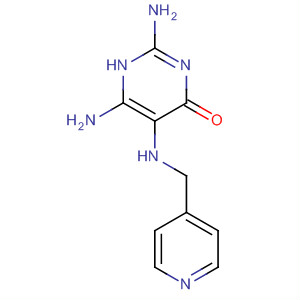 4(1H)-Pyrimidinone, 2,6-diamino-5-[(4-pyridinylmethyl)amino]-