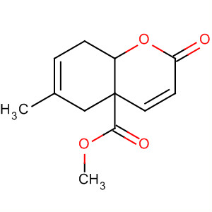 2H-1-Benzopyran-4a(5H)-carboxylic acid,8,8a-dihydro-6-methyl-2-oxo-, methyl ester, cis-