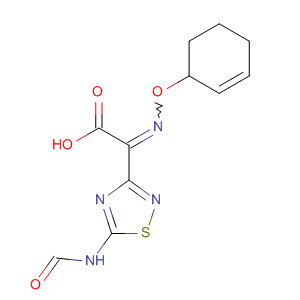 1,2,4-Thiadiazole-3-acetic acid,a-[(2-cyclohexen-1-yloxy)imino]-5-(formylamino)-, (Z)-