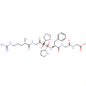 Glycine,N-[N-[N-[1-[1-(N-L-arginylglycyl)-L-prolyl]-L-prolyl]-L-phenylalanyl]glycyl]-