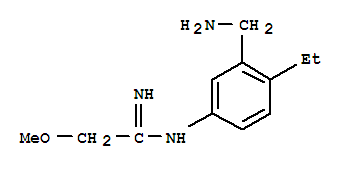 Ethanimidamide,N-[3-(aminomethyl)-4-ethylphenyl]-2-methoxy-