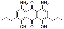 4,5-diamino-1,8-dihydroxy-2,7-bis(2-methylpropyl)anthraquinone