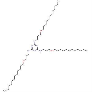 1,3,5-Triazine-2,4,6-triamine, N,N',N''-tris[3-(dodecyloxy)propyl]-