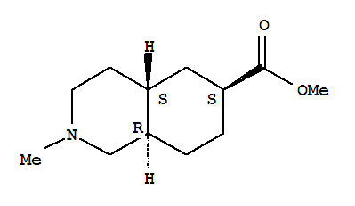 6-ISOQUINOLINECARBOXYLIC ACID,DECAHYDRO-2-METHYL-,METHYL ESTER,(4AA,6A,8ABTA)-