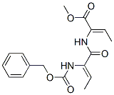 (Z)-2-[(Z)-2-(Benzyloxycarbonylamino)-2-butenoylamino]-2-butenoic acid methyl ester