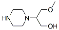 1-Piperazineethanol, b-(methoxymethyl)-