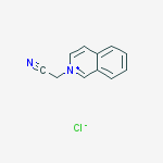 2-(cyanomethyl)isoquinolinium