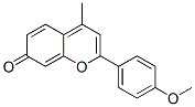 2-(4-Methoxyphenyl)-4-methyl-7H-1-benzopyran-7-one