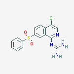 1-(4-CHLORO-7-(PHENYLSULFONYL)ISOQUINOLIN-1-YL)GUANIDINE