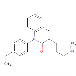 2(1H)-Quinolinone,1-(4-ethylphenyl)-3,4-dihydro-3-[3-(methylamino)propyl]-