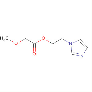Acetic acid, methoxy-, 2-(1H-imidazol-1-yl)ethyl ester
