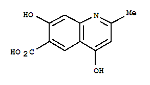 6-Quinolinecarboxylicacid, 4,7-dihydroxy-2-methyl-