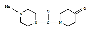4-Piperidinone,1-[(4-methyl-1-piperazinyl)carbonyl]-