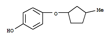 4-(3-methylcyclopentoxy)phenol