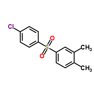 4-(4-chlorophenyl)sulfonyl-1,2-dimethyl-benzene