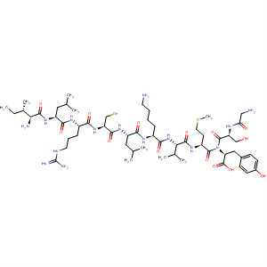 L-Tyrosine,L-isoleucyl-L-leucyl-L-arginyl-L-cysteinyl-L-leucyl-L-lysyl-L-valyl-L-methionylglycyl-L-seryl-