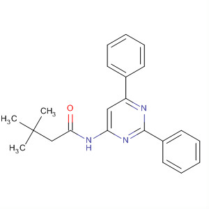 Butanamide, N-(2,6-diphenyl-4-pyrimidinyl)-3,3-dimethyl-