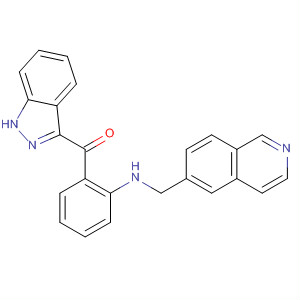 Methanone, 1H-indazol-3-yl[2-[(6-isoquinolinylmethyl)amino]phenyl]-