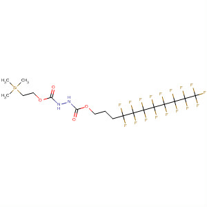 1,2-Hydrazinedicarboxylic acid,4,4,5,5,6,6,7,7,8,8,9,9,10,10,11,11,11-heptadecafluoroundecyl2-(trimethylsilyl)ethyl ester