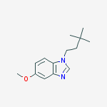 1H-Benzimidazole, 1-(3,3-dimethylbutyl)-5-methoxy-