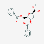 2,5-anhydro-4,6-di-O-benzoyl-3-deoxy-D-ribo-hexonic acid
