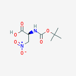 Alanine, N-[(1,1-dimethylethoxy)carbonyl]-3-nitro-