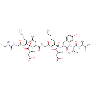 L-Alanine,L-serylglycyl-L-a-aspartyl-L-lysyl-L-leucylglycyl-L-a-aspartyl-L-lysyl-L-tyrosyl-L-valyl-