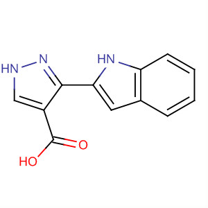 1H-Pyrazole-4-carboxylic acid, 3-(1H-indol-2-yl)-