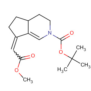2H-Cyclopenta[c]pyridine-2-carboxylic acid,3,4,4a,5,6,7-hexahydro-7-(2-methoxy-2-oxoethylidene)-,1,1-dimethylethyl ester