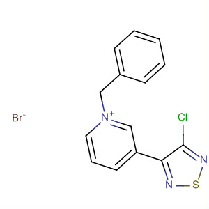 Pyridinium, 3-(4-chloro-1,2,5-thiadiazol-3-yl)-1-(phenylmethyl)-, bromide