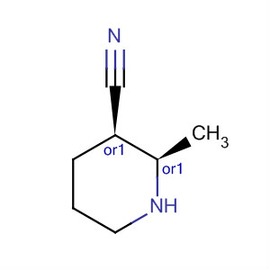 3-Piperidinecarbonitrile, 2-methyl-, (2R,3R)-rel-