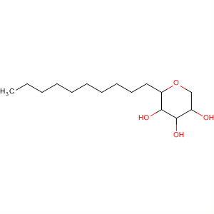 2H-Pyran-3,4,5-triol, 2-decyltetrahydro-