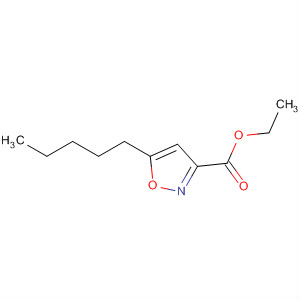 3-Isoxazolecarboxylic acid, 5-pentyl-, ethyl ester