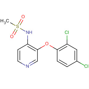 Methanesulfonamide, N-[3-(2,4-dichlorophenoxy)-4-pyridinyl]-