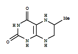 2,4(1H,3H)-Pteridinedione,5,6,7,8-tetrahydro-6-methyl-