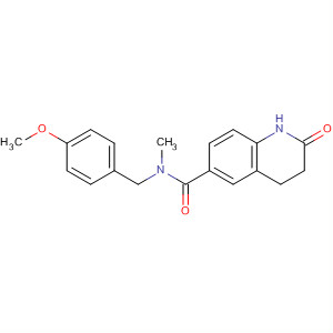6-Quinolinecarboxamide,1,2,3,4-tetrahydro-N-[(4-methoxyphenyl)methyl]-N-methyl-2-oxo-
